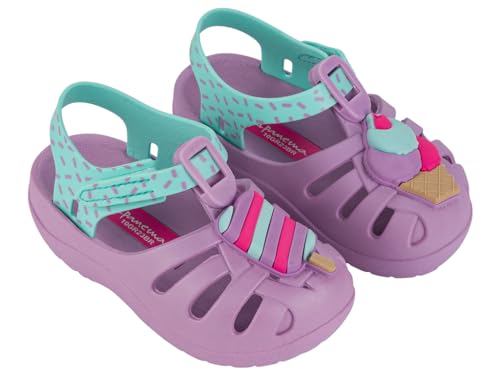 IPANEMA KIDS Ipanema Summer XIII Baby Sandale Unisex Kinder, grün, 25/26 EU von IPANEMA KIDS