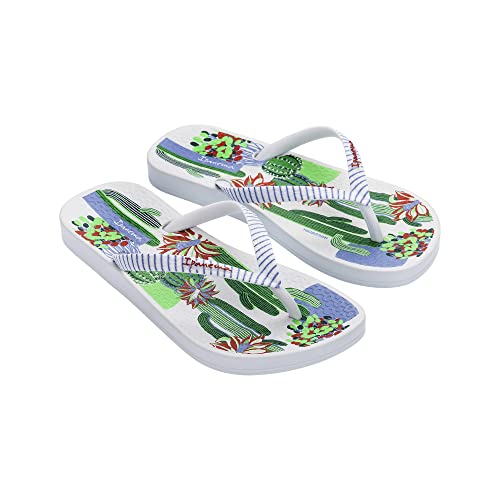 Ipanema Mädchen IPANEMA ANAT CACTUS KIDS, White Green Blue, 25.5 EU von Ipanema