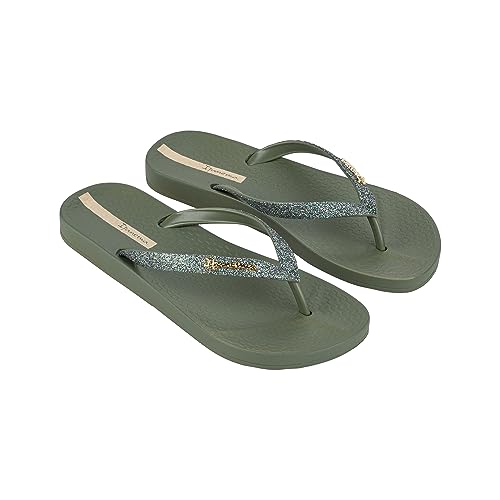 Ipanema Damen Anat Lolita Fem Flipflop, Green Glitter Green, 41/42 EU von Ipanema