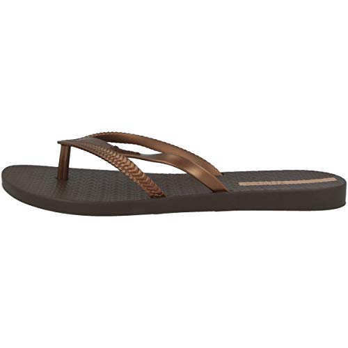 Ipanema Damen Ipanema Bossa Fem Zehentrenner, 8007 Bronze Brown, 35/36 EU von Ipanema