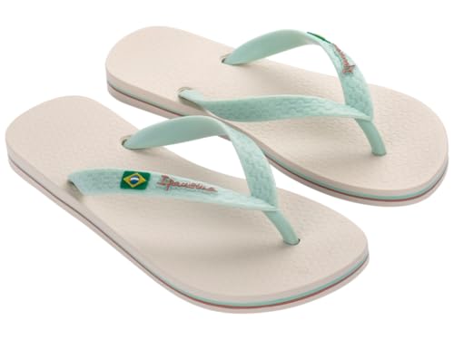 Ipanema CLAS BRASIL II FEM - Zehentrenner für Damen - Flip Flop - 39-40 - BEIGE/LIGHT GREEN von Ipanema