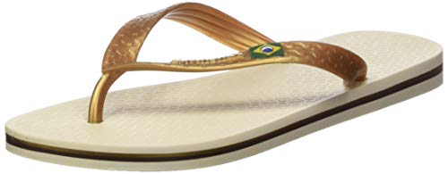 Ipanema CLAS Brasil II Fem Zehentrenner, 8010 beige/Gold, 35/36 EU von Ipanema