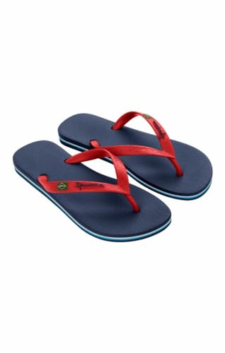 Ipanema Class Brasil II Flip Flops für Frauen BLUE/RED 41/42 von Ipanema