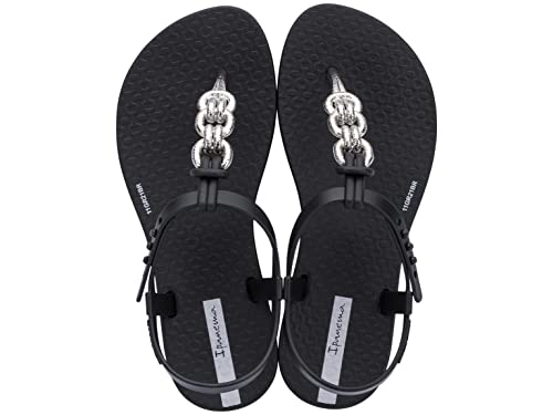 Ipanema Class Charm II Kids, Black/Silver, 35.5 EU Schmal von Ipanema