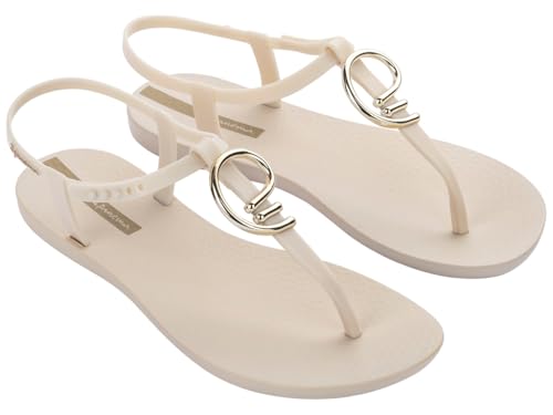 Ipanema Damen Class Stylish Sandal Fem Flipflop, Beige Gold, 39 EU von Ipanema