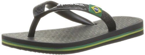 Ipanema Classic Brasil II, Unisex-Kinder Zehentrenner, Schwarz (21138/black/black), 25/26 von Ipanema