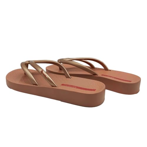 Ipanema Comfy Fem, flache Sandalen für Damen, Rosa metallisch, 39/40 EU von Ipanema