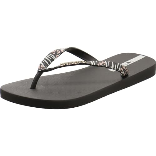 Ipanema Damen Duna Fem Flipflop, Black Black Grey, 35/36 EU von Ipanema