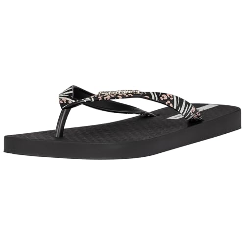 Ipanema Damen Duna Fem Flipflop, Black Black Grey, 41/42 EU von Ipanema