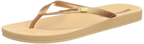 Ipanema Damen ANAT BRASILIDADE FEM, BEIGE/Metalic PINK, 39 EU Schmal von Ipanema