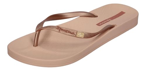 Ipanema Damen ANAT BRASILIDADE FEM, BEIGE/Metalic PINK, 41.5 EU von Ipanema