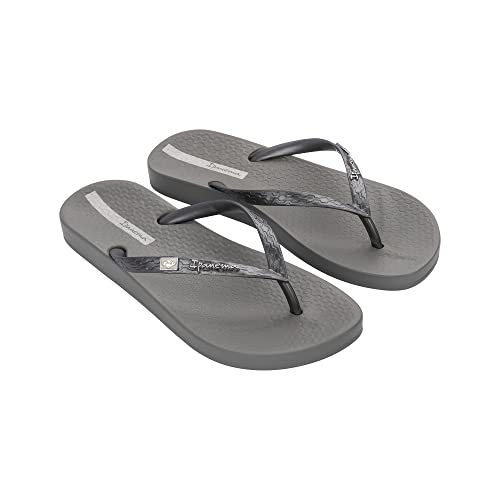 Ipanema Damen ANAT BRASILIDADE FEM, Grey/Silver, 41.5 EU Schmal von Ipanema