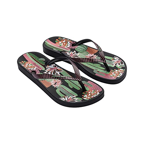 Ipanema Damen ANAT Cactus FEM, Black/Black/Green, 35/36 EU von Ipanema