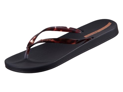 Ipanema Damen ANAT Connect FEM Flipflop, Black/Clear, 38 EU von Ipanema