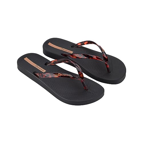 Ipanema Damen ANAT Connect FEM Flipflop, Black/Clear, 43 EU von Ipanema