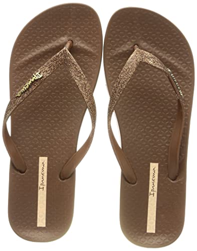 Ipanema Damen ANAT Lolita FEM Flipflop, Brown/Brown, 35.5 EU Schmal von Ipanema