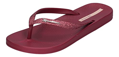 Ipanema Damen ANAT Lolita FEM Flipflop, RED/Glitter RED, 38 EU von Ipanema