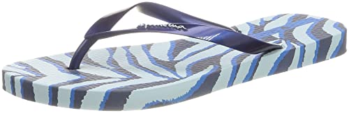 Ipanema Damen ANIMALE Print FEM, Blue, 35.5 EU Schmal von Ipanema