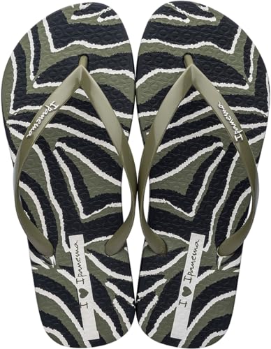 Ipanema Damen ANIMALE Print FEM, Green/Green/Black, 37 EU von Ipanema