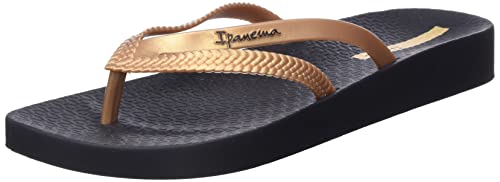 Ipanema Damen Bossa Soft V FEM, Black/Gold, 35.5 EU Schmal von Ipanema