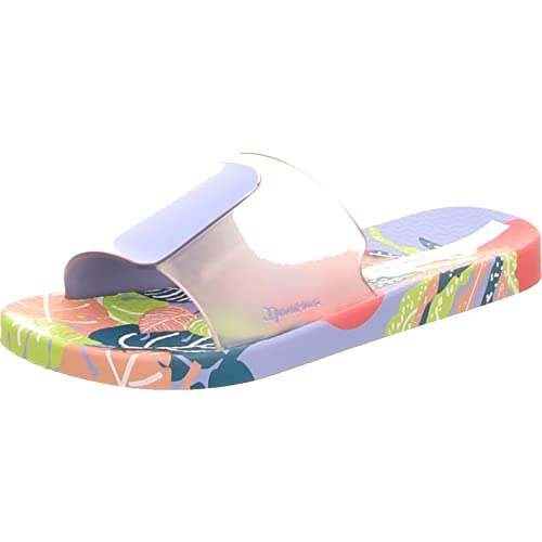 Ipanema Damen Botanica Slide, Blue/Clear, 38 EU Schmal von Ipanema