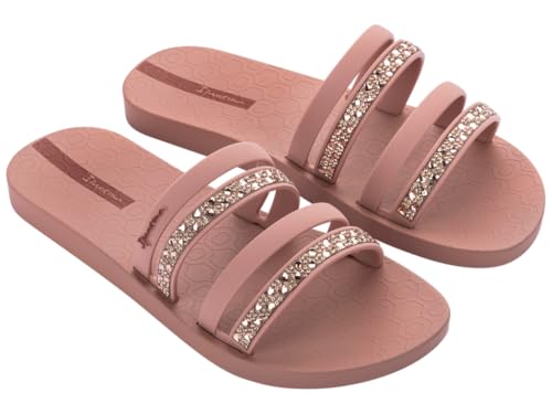 Ipanema Damen CHIC Slide FEM Schiebe-Sandalen, PINK/Tile Brown, 40 EU von Ipanema