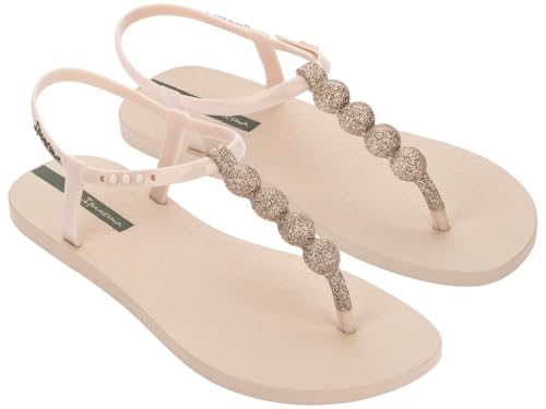Ipanema Damen Class Easy On Glow Fem Flipflop, Beige Glitter Grün, 38 EU von Ipanema