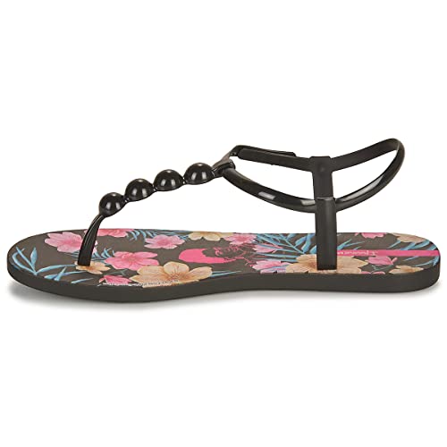 Ipanema Damen Class Frida Kahlo Flache Sandale, Schwarz, 40 EU von Ipanema