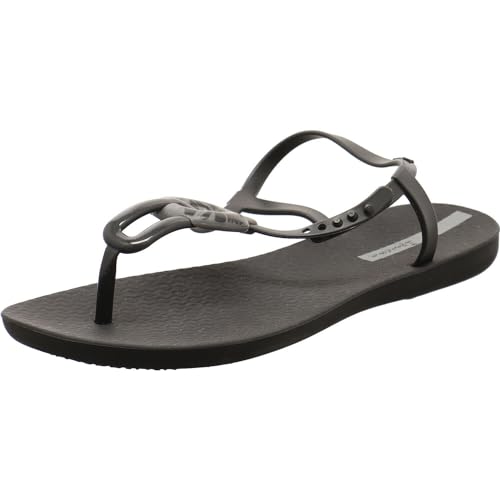 Ipanema Damen Class Marble FEM Sandale, Black/Grey, 37 EU von Ipanema