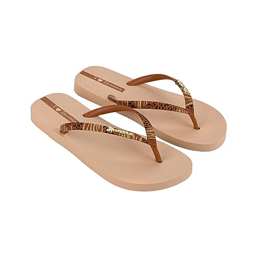 Ipanema Damen Duna FEM Flipflop, BEIGE/Brown, 37 EU von Ipanema