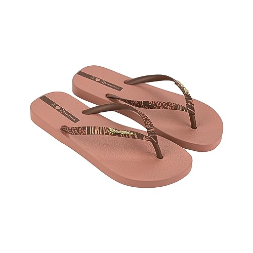 Ipanema Damen Duna FEM Flipflop, PINK/Brown, 37 EU von Ipanema