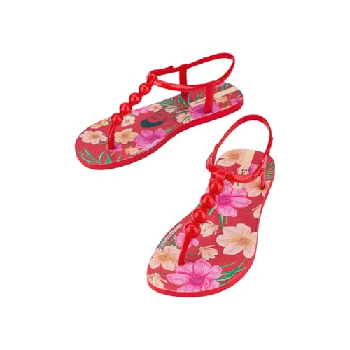 Ipanema Damen Frida Flache Schuhe Sandalen Rot 36 EU von Ipanema