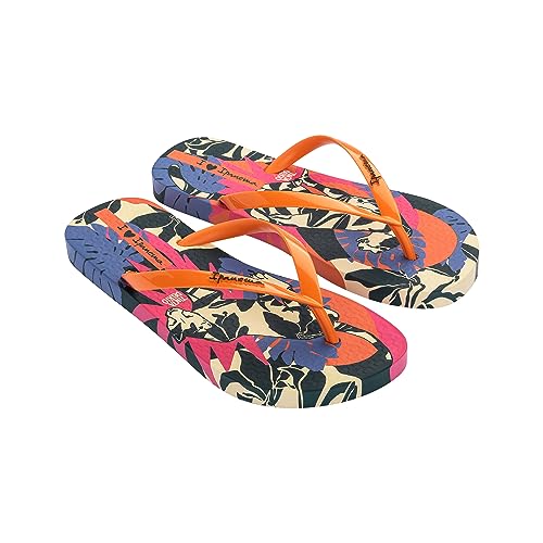 Ipanema Damen Graffiti III FEM Flipflop, Yellow/ORANGE/Black, 39 EU von Ipanema