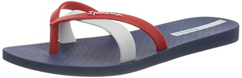 Ipanema Mädchen Kirei fem Zehentrenner, 8980 Blue Red White, 35/36 EU von Ipanema