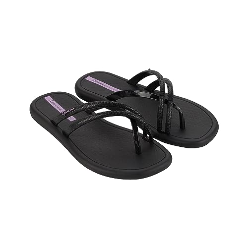 Ipanema Damen MEU SOL RASTEIRA AD Flipflop, Black/Lilac, 38 EU von Ipanema