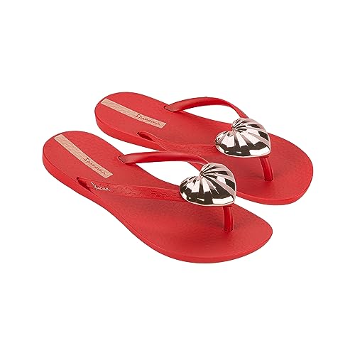 Ipanema Damen Maxi Fashion III FEM Flipflop, RED/Rose, 37 EU von Ipanema