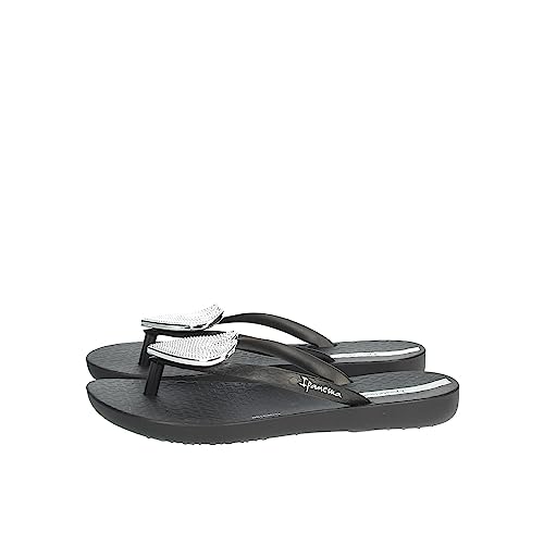 Ipanema Damen Maxi Fashion Kids para Mujer, Black Silver, 35.5 EU Flipflop von Ipanema