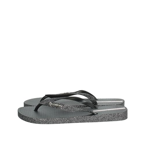 Ipanema Damen Maxi Glow Glitter Flip-flops Sandalen Schwarz 36 EU von Ipanema