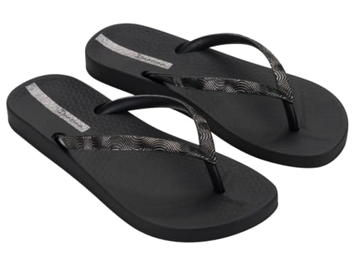 Ipanema Damen Mesh Ix Fem Flipflop, dunkelgrau, 37 EU von Ipanema
