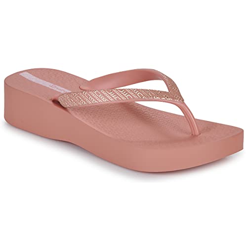 Ipanema Damen Mesh Wedge Links Plateausohle Sandalen Rosa 37 EU von Ipanema