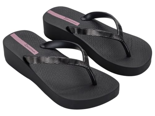 Ipanema Damen Mesh X Plat Fem Flipflop, Schwarz, 38 EU von Ipanema