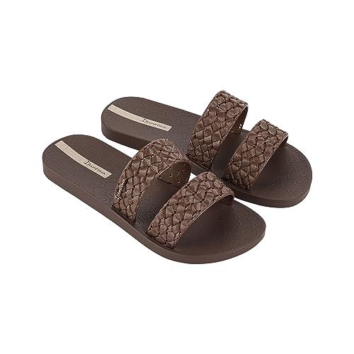 Ipanema Damen Renda II FEM Schiebe-Sandalen, Brown/Glitter Brown, 38 EU von Ipanema