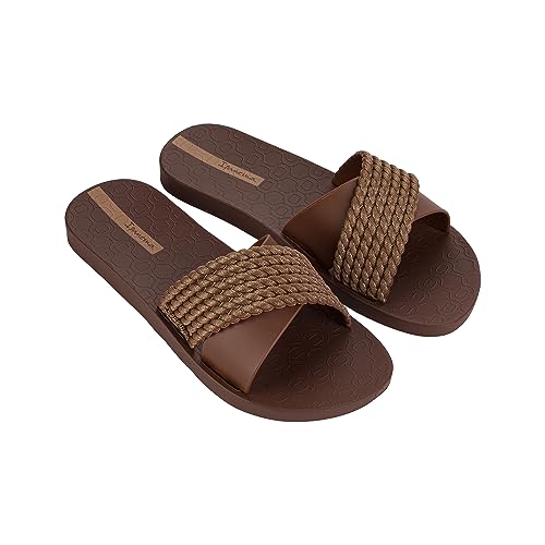 Ipanema Damen Street II FEM Schiebe-Sandalen, Brown/Brown, 37 EU von Ipanema