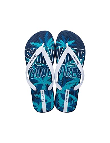 Ipanema Damen Summer Ad Flipflop, Blau/Weiß, 45 EU von Ipanema