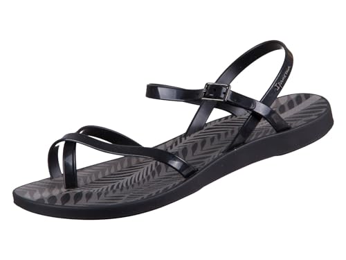 Ipanema Fashion Sandal VIII 82842 Black Grey, Größe:40 EU von Ipanema