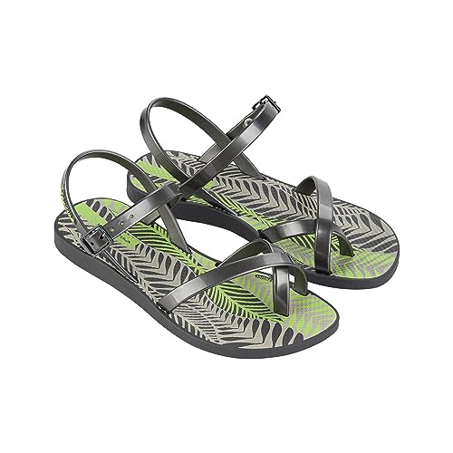 Ipanema Fashion Sand X Kids Sandale, Grey/Silver/Green, 27 EU von Ipanema