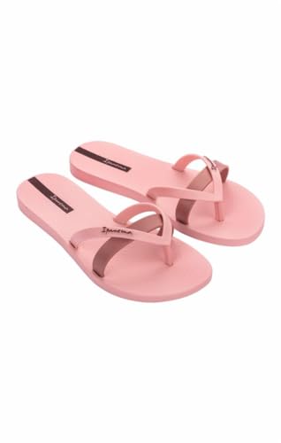 Ipanema Flip Flops Damen – Zehentrenner Damen – Flip Flops Damen Elegant – Zehentrenner Damen Mit Fussbett – Damen Flip Flop Sommer – Rosa 39,5 von Ipanema