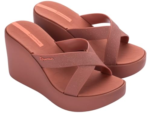 Ipanema HIGH FASHION II SLIDE, GRÖSSE 35.5 EU BD675 - BLACK GLITTER BLACK LILAC 35.5, Bd678 Pink Glitter Pink Orange, 37 EU von Ipanema