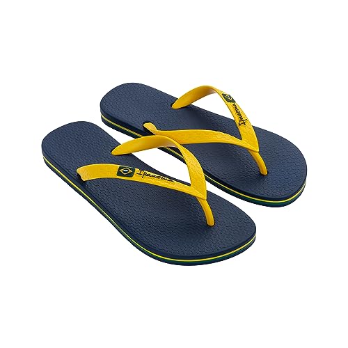 Ipanema Herren CLAS Brasil II AD Flipflop, Blue/Yellow, 38 EU von Ipanema