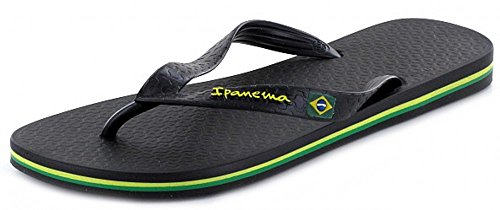 Ipanema Herren Classic Brasil II AD Zehentrenner, Schwarz (Black_8109), 45/46 EU von Ipanema